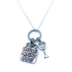 Girls Night Out Charm Necklace